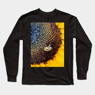 Sunflower and the Bee Long Sleeve T-Shirt